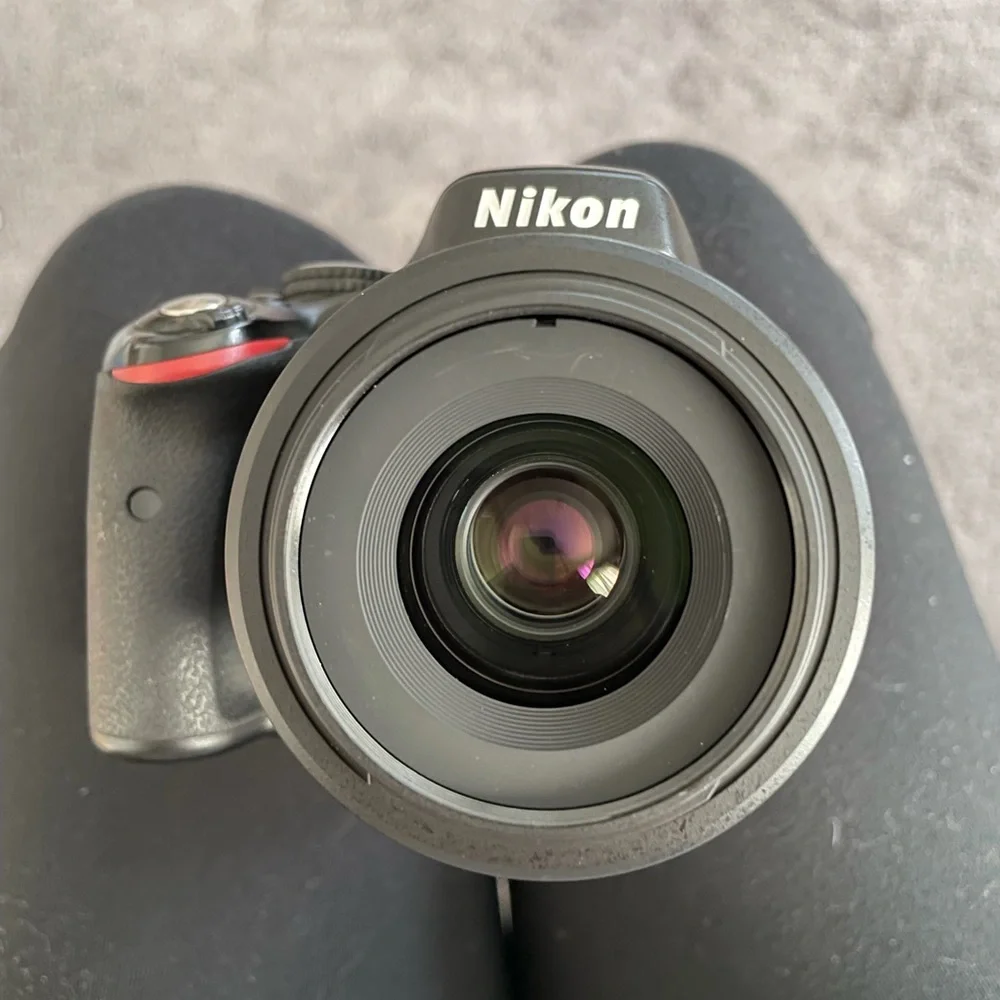 Nikon D5100 with 35mm 1.8 Lens- lightly used